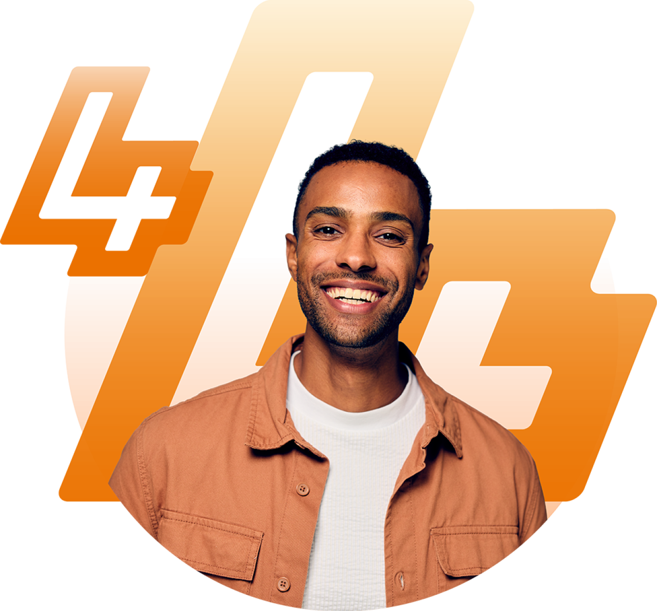 A man with the Skills4 logo in the background